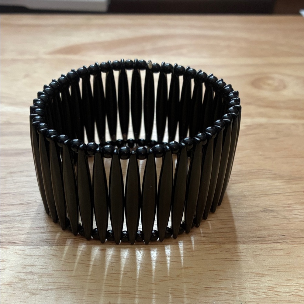 Lane Bryant Black Stretch Bracelet